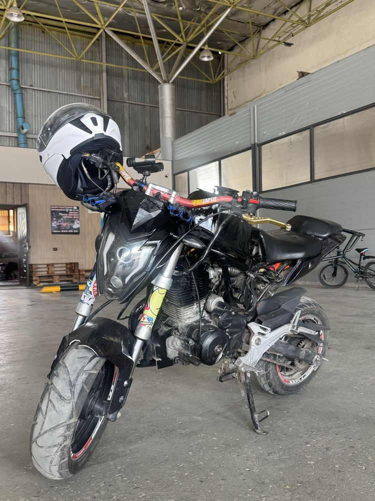 Mini sport bike.