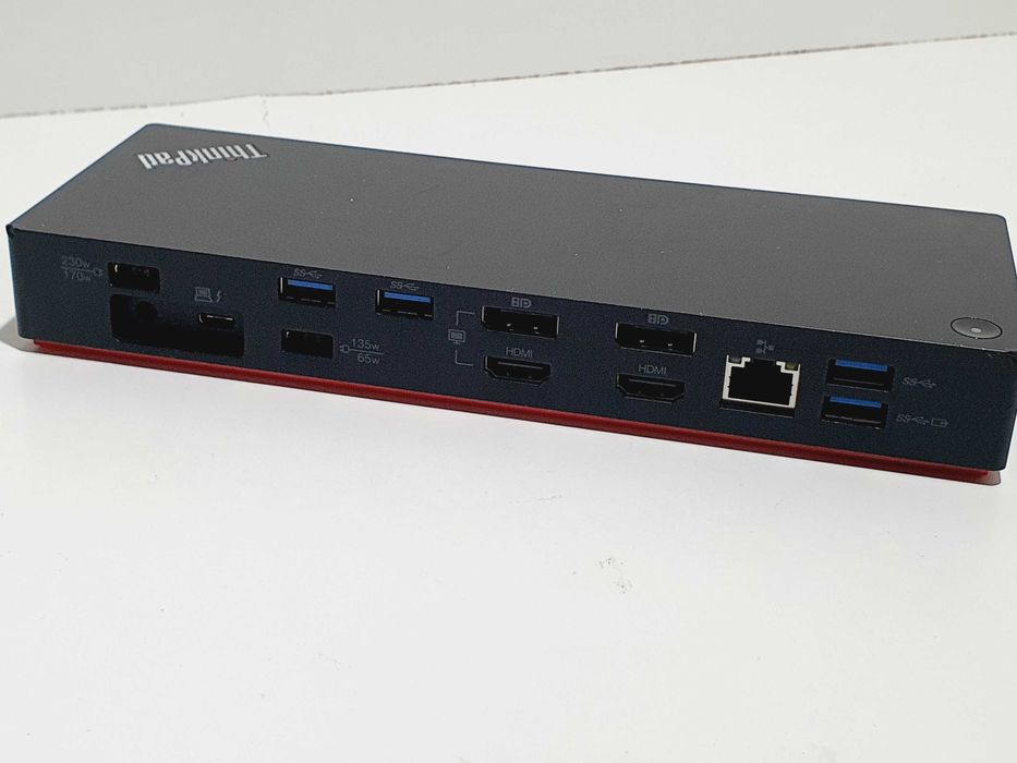 Dock Lenovo ThinkPad Thunderbolt 3, Dell WD19, HP USB-C Dock G4