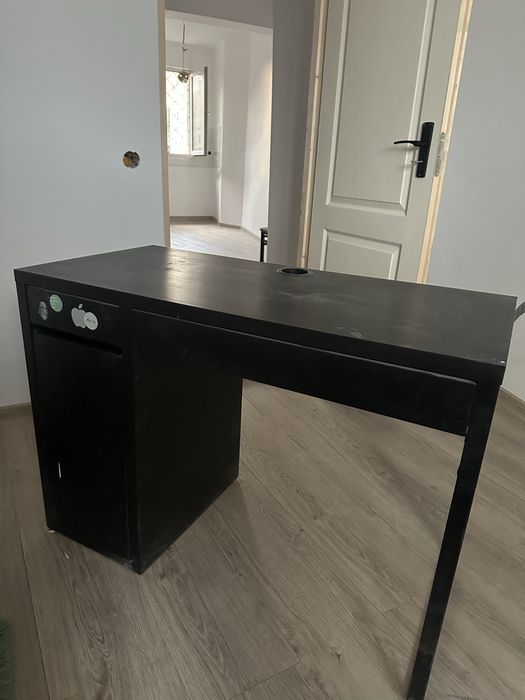 Masă birou cu sertar și dulap