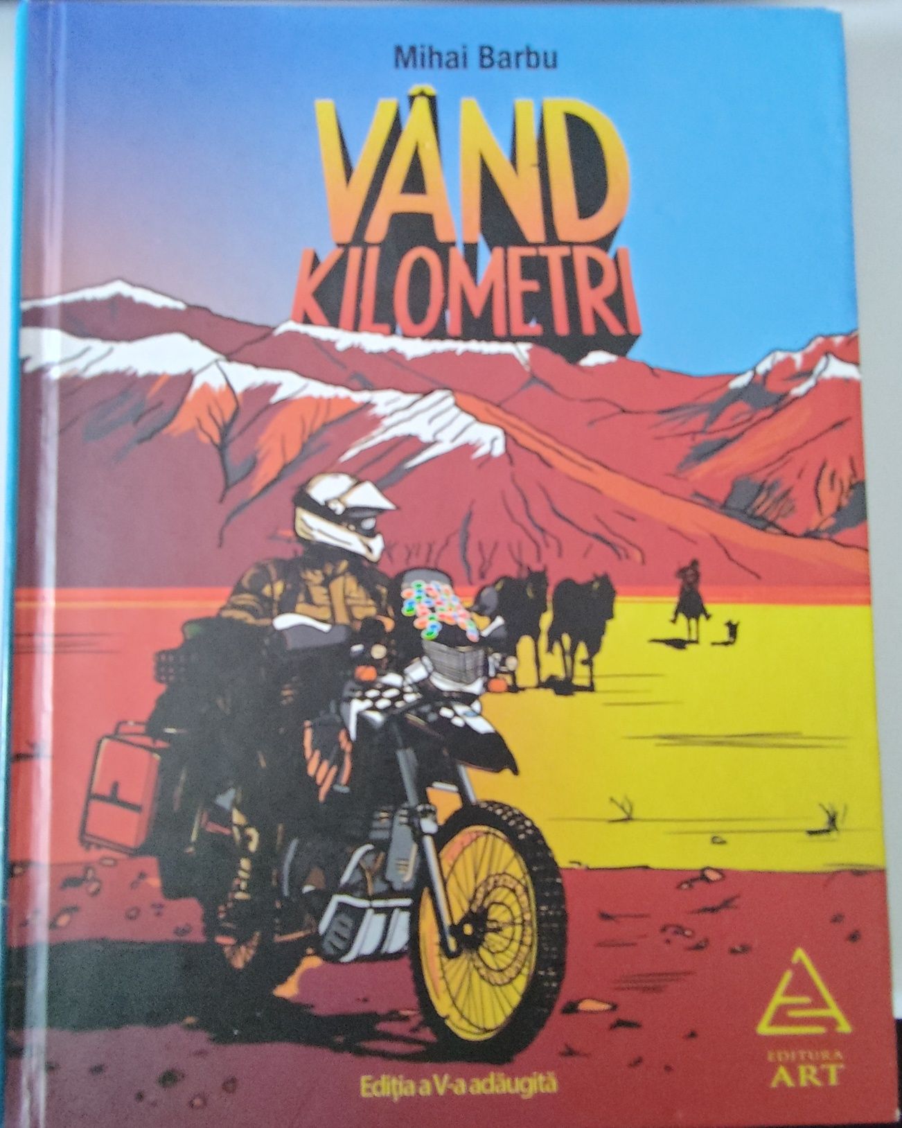 Carte "Vând kilometri" Mihai Barbu - Carte de colecție