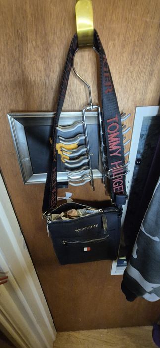 Мъжка кожена  чанта Tommy Hilfiger