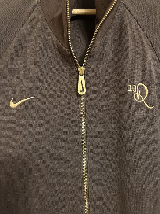 Винтидж суичър с цип Nike x Ronaldinho y2k