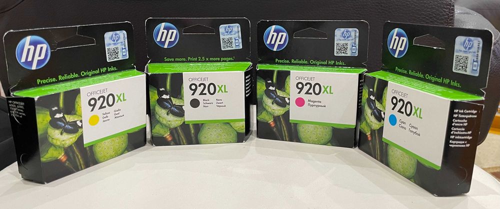 Cartuse ORIGINALE imprimanta HP - 920 XL (8 bucati)