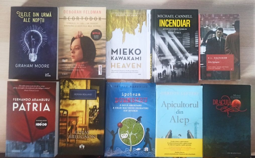 Carti de literatura moderna