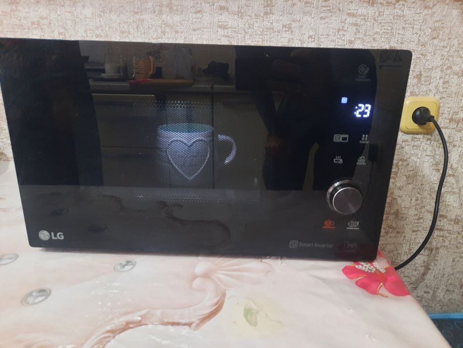 микроволновка LG smart inverter