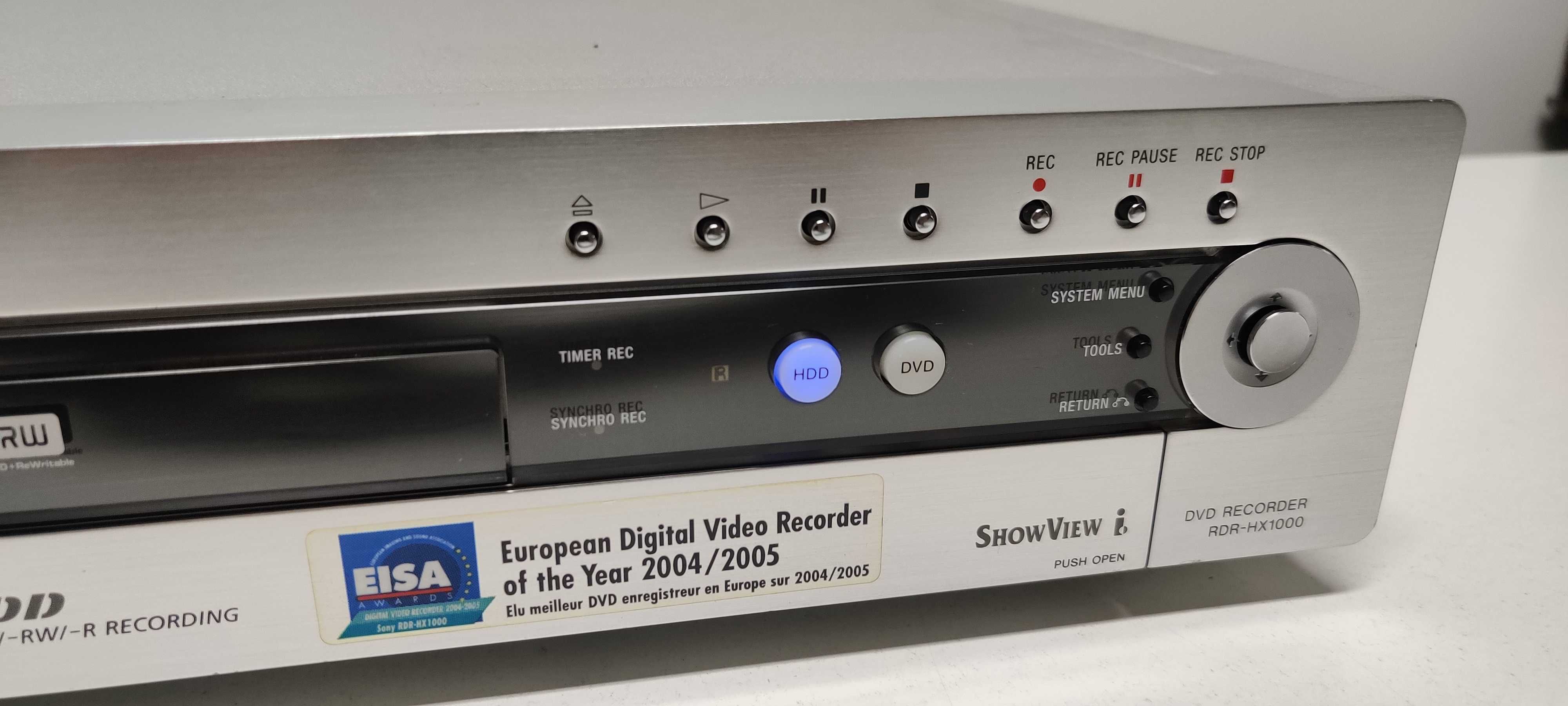 Sony RDR HX 1000 muzica rec film muzica