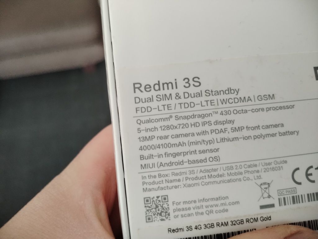 Xiaomi redmi 3s pro