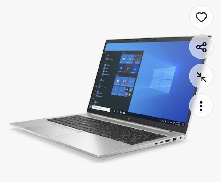 Laptop HP argintiu stare foarte buna