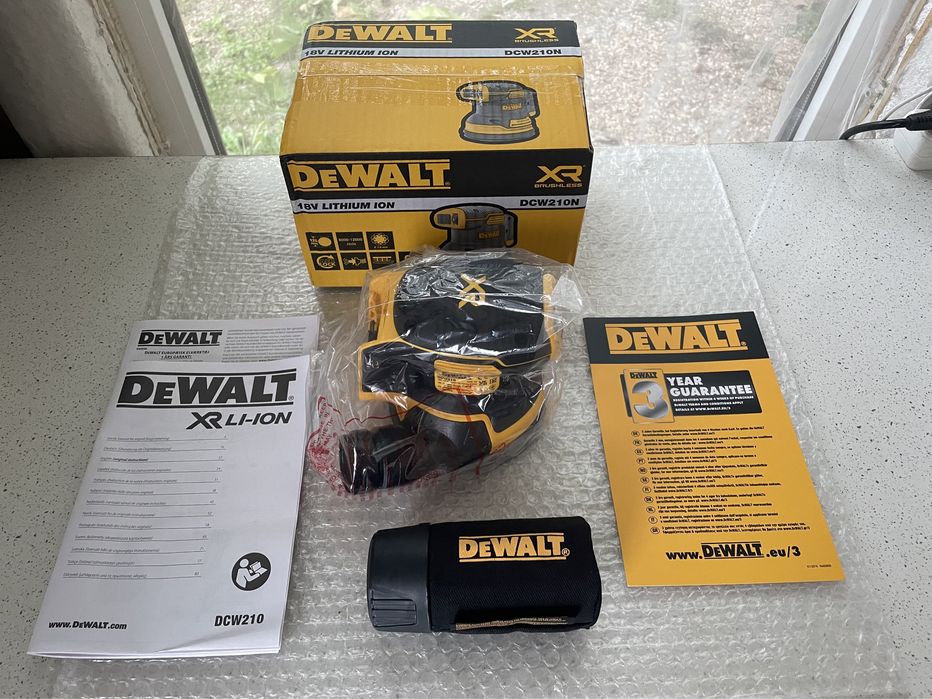 DeWALT DCW 210N XR. Slefuitor Orbital /(CZECH REPUBLIC.) Original Nou!