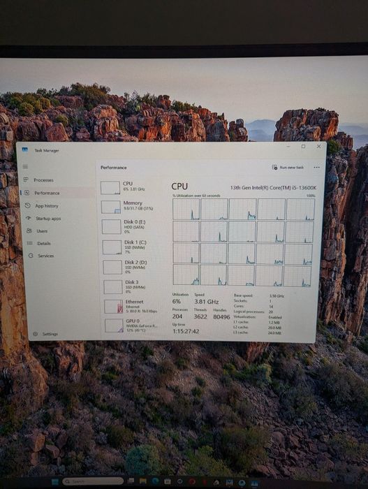 PC gaming RTX 4070 RAM 32 GB i5-13600k