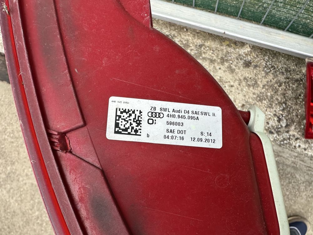 Стопове за AudiA8 D4 2012