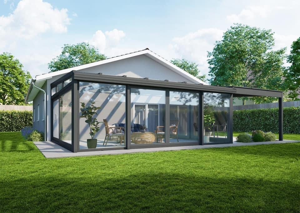 Зимни и летни градини със стъклен покрив- по Немски стандарт!