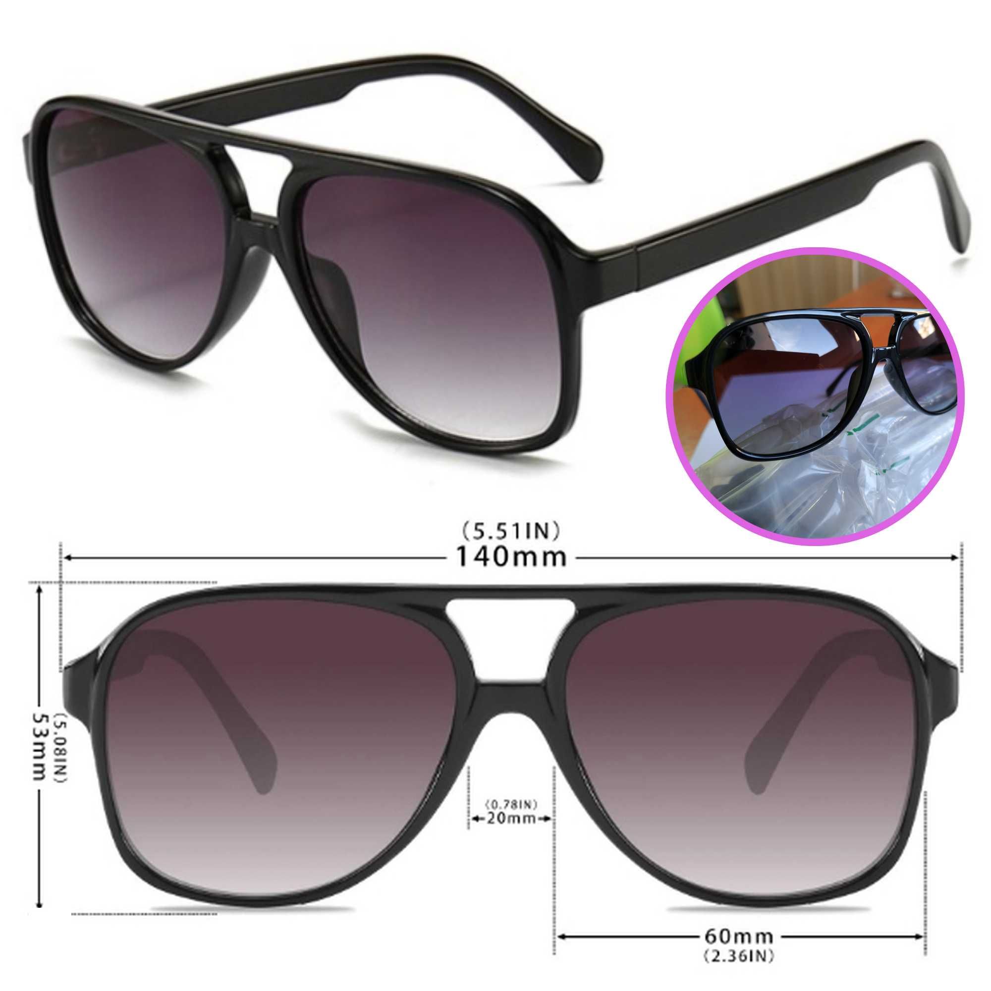 Черни Слънчеви Очила Мъжки Дамски Унисекс Защита UV400 и Поляризация