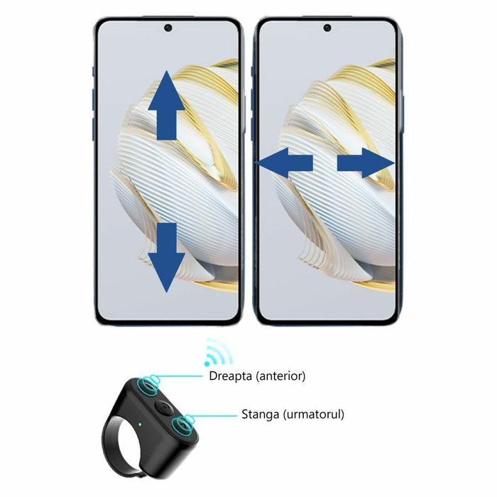 Inel scroll telefon Tic-Toc