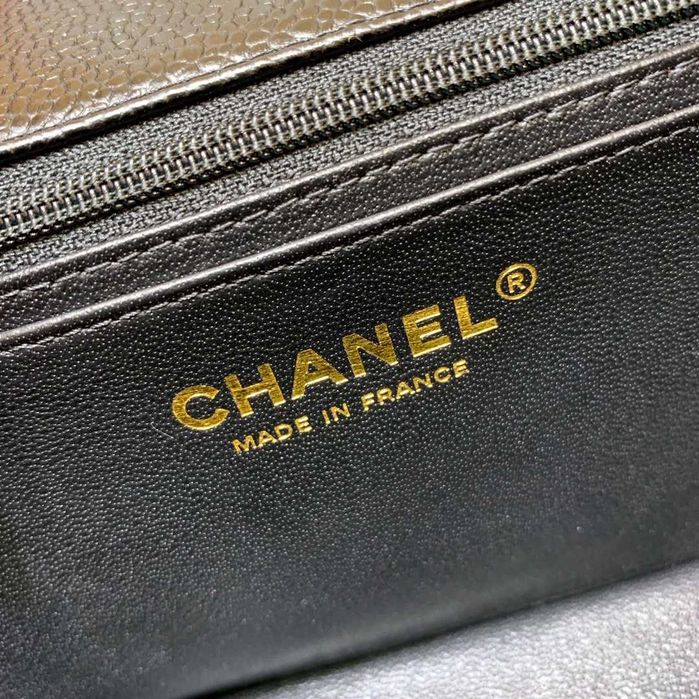 Geanta Chanel Classic caviar 20cm, Premium