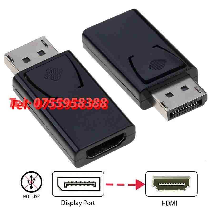 Adaptor Displayport La Hdmi  Display Port Dp 1080p Dp Profesional