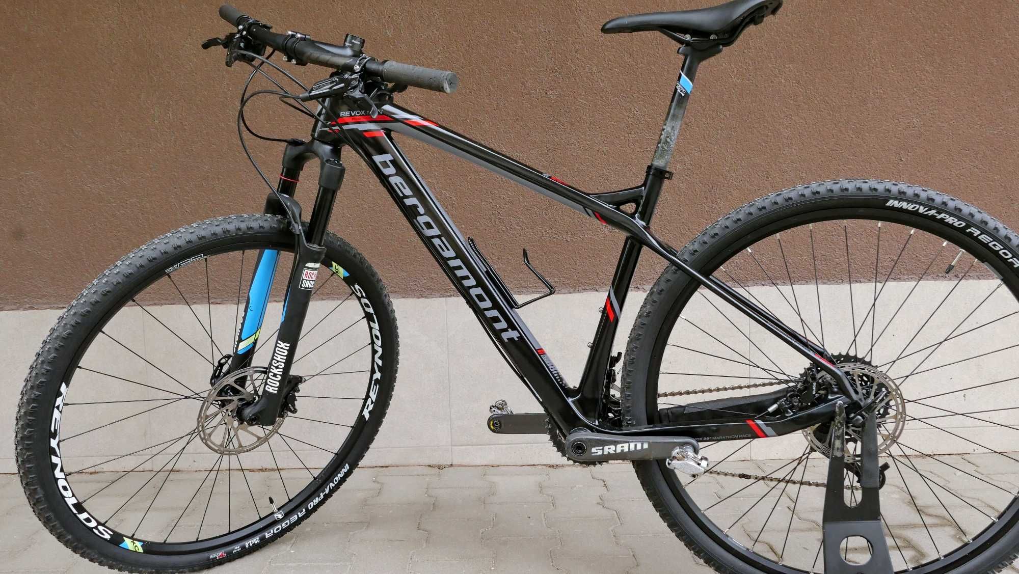 Bergamont Revox MGN, 29 L карбон, 10.4 кг, RockShox SID, 2x10 Sram XO