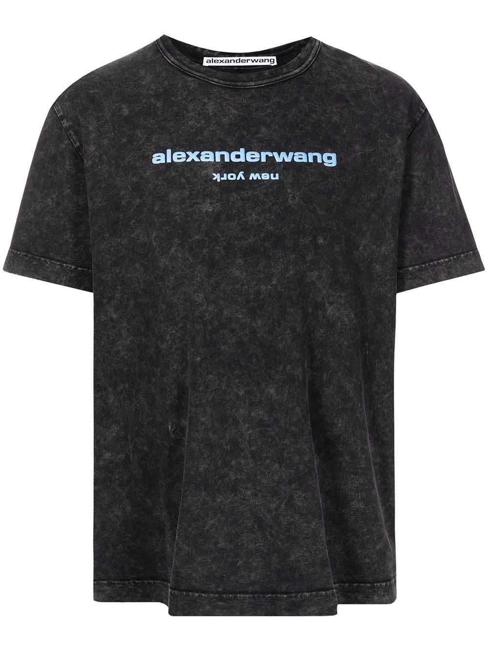 ALEXANDER WANG Acid Wash Logo Print Мъжка / Дамска Тениска size S и XL