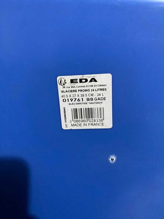 Кутия-хладилник 24 L – синя, 40,5x27x39,5 см