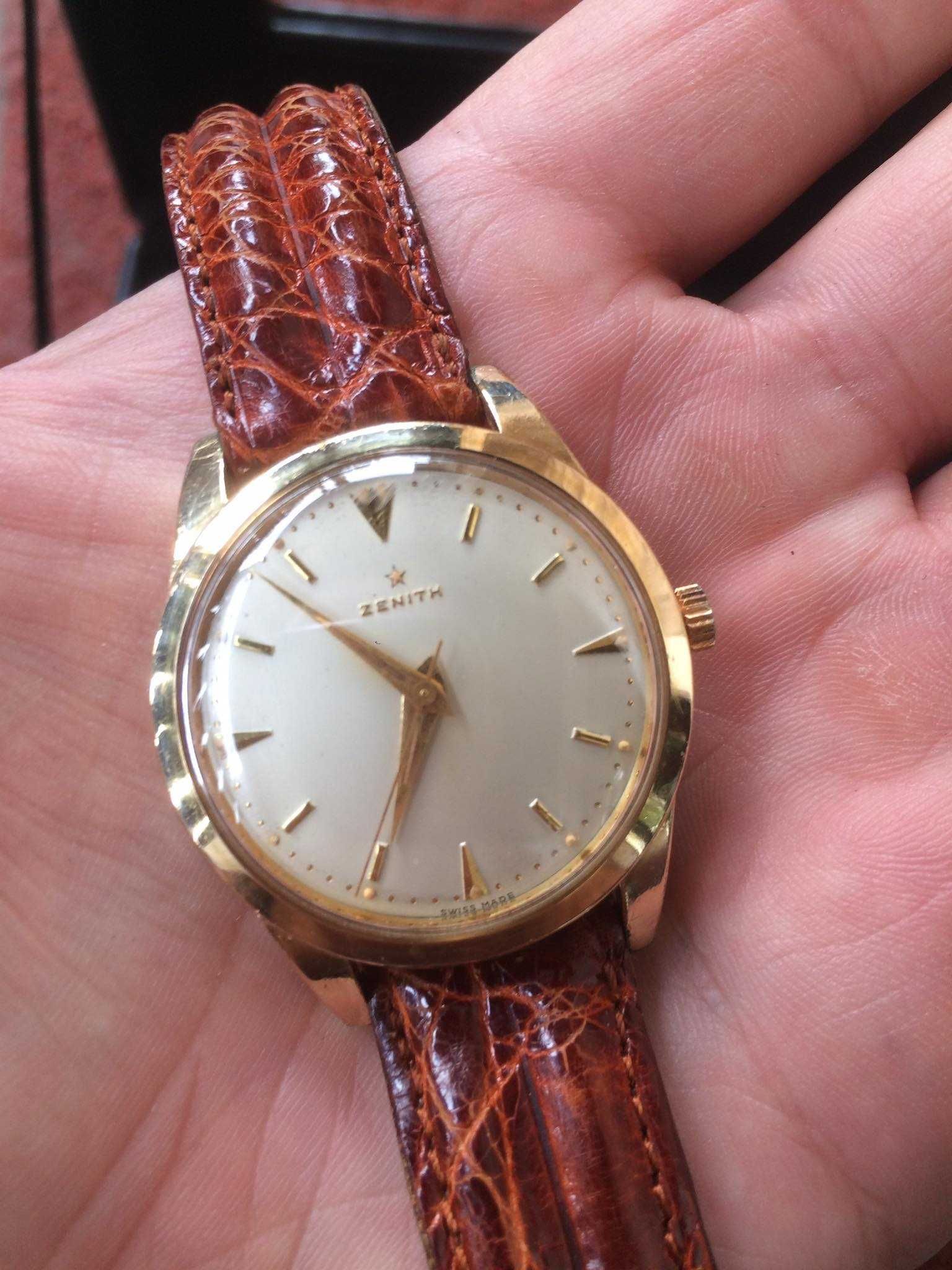 Zenith Vintage 1960's Rare, Rolled Gold Plate - 40 microns.