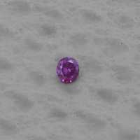 Diamant natural, Fancy purple red, certificare HRD Antwerp (9207)