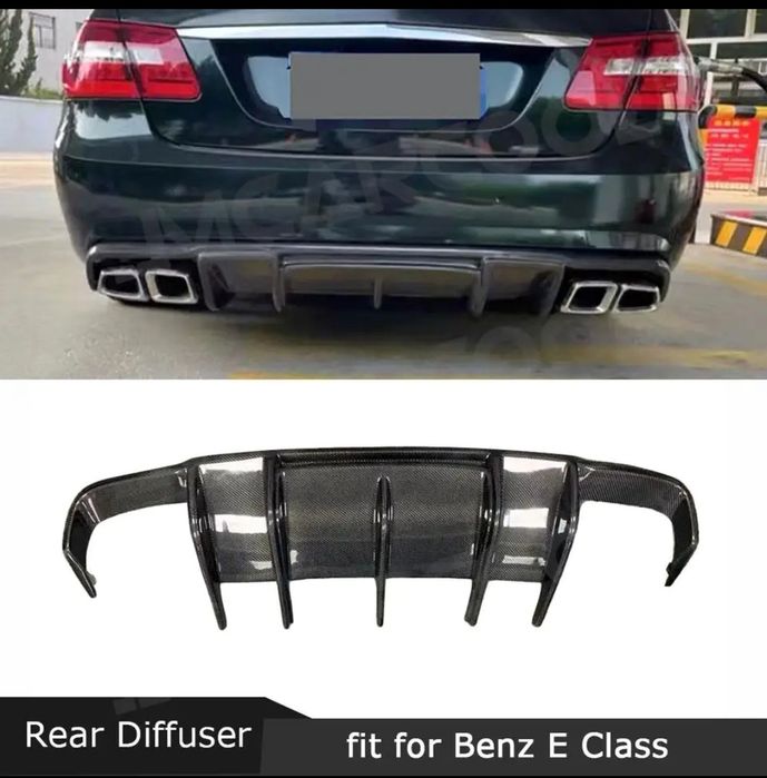 Mercedes CLS W218 W212 Brabus Дифузьор AMG GT Мерцедес ЦЛС АМГ