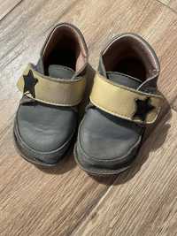 Pantofi primii pași din piele, barefoot