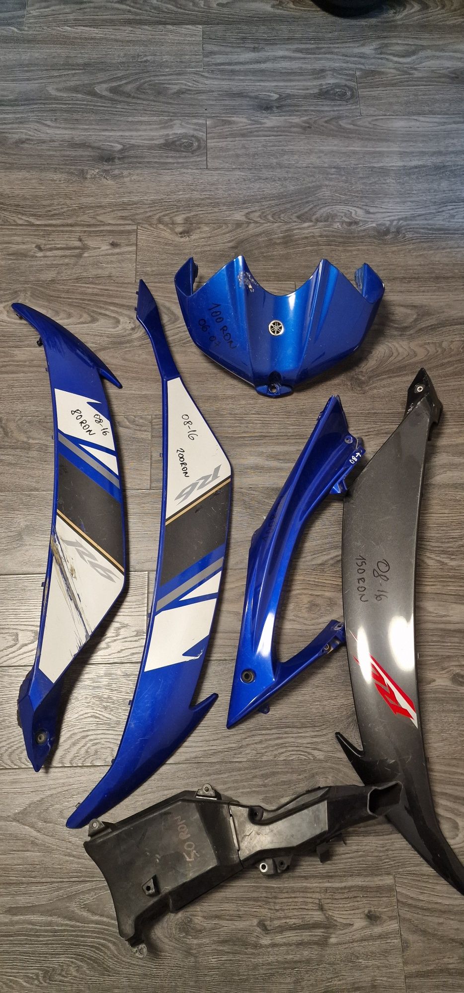 Carene Yamaha R6 2008-  carena rezervor 2006