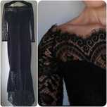 Rochie din dantela cu trena