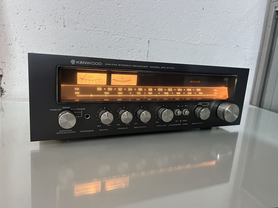 Kenwood KR-4770 - receiver stereo vintage, fabricat în Japonia