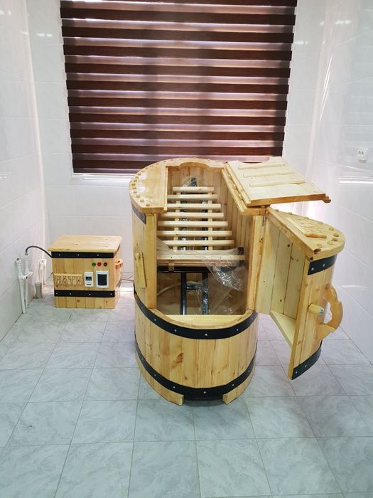 Профессиональная кедровая бочка