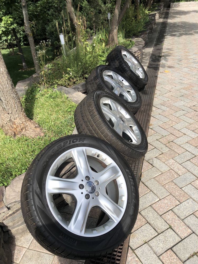 Диски с резиной на ML 350 MICHELIN