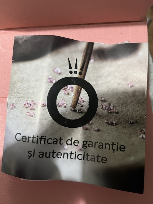 Colier Pandora original – Sparkling Square Blue Halo