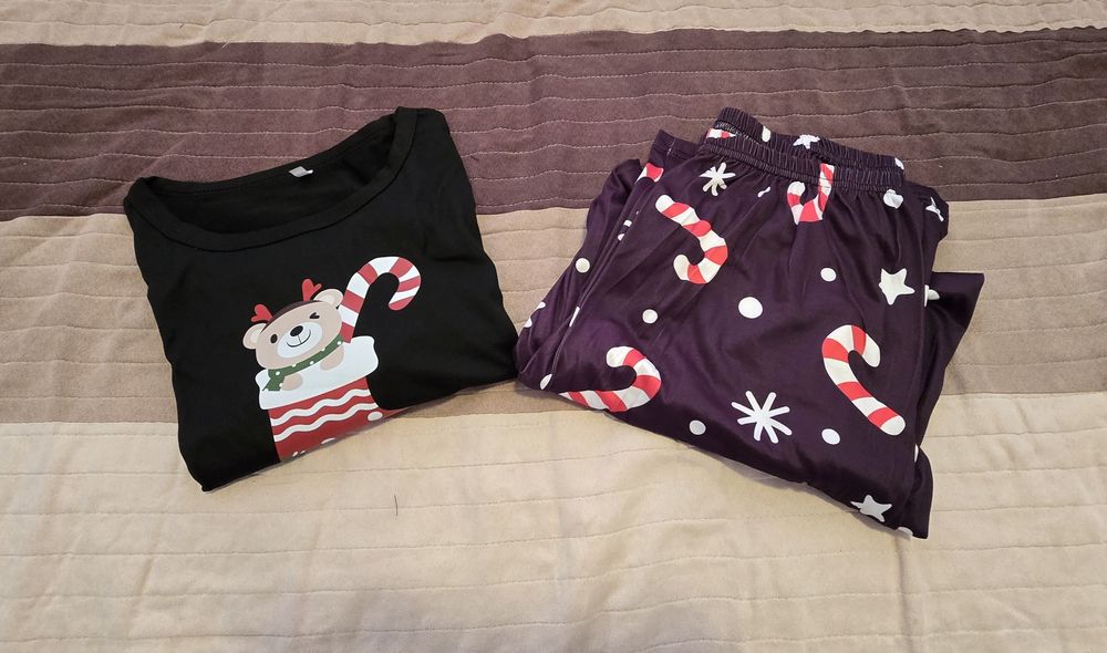 Set pijamale damă Crăciun - mărime S