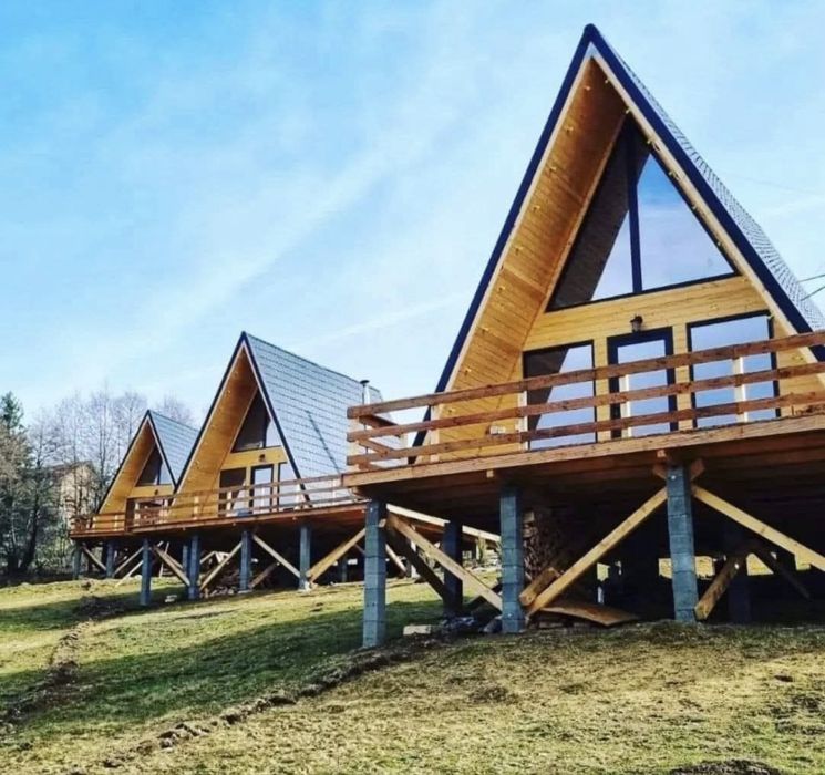 Cabane din lemn tip A