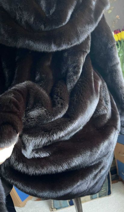 Отстъпка Палто от норка Black Nafa Italy