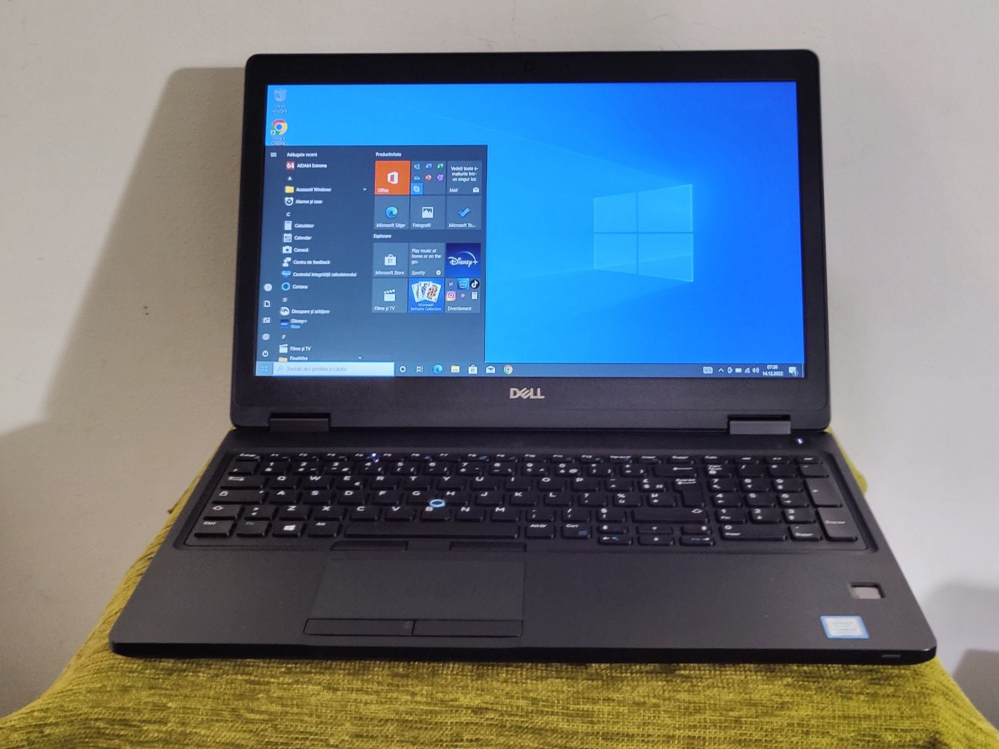 Laptop Dell Latitude 5590, Intel i5-8350u, ssd 256, 8 gb ram DDR4