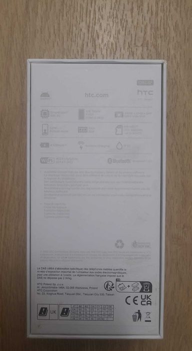 Telefon HTC Desire 22 Pro, Dual SIM, 128GB, 8GB RAM, 5G, Gold