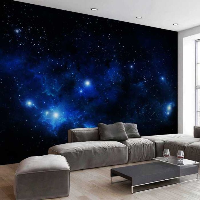 Fototapet Galaxii sclipitoare in spatiu 333*255 cm, Art Fresco
