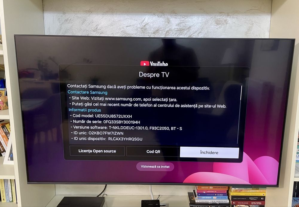 Televizor SAMSUNG LED 55DU8572, 138 cm, Smart, 4K Ultra HD