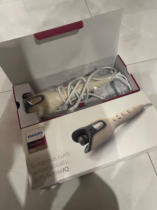 Philips Auto Curler 8000 SenseIQ – почти нов с гаранция!