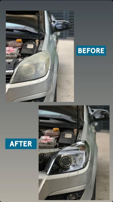 Detailing profesional, polish caroserie,polimerizare faruri