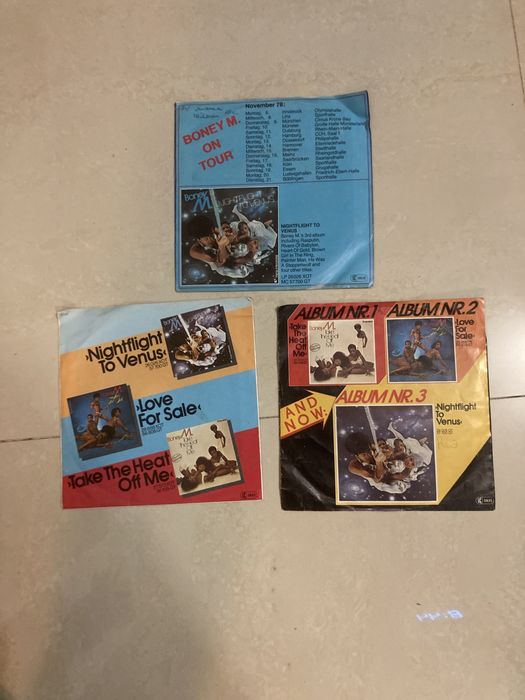 Vinil mic Boney M . Disc BoneyM . Vinyl Boney M