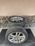 Jante+cauciucuri 225/45 R17 gold 6
