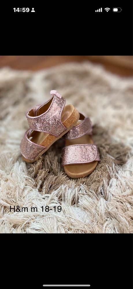 Sandale copii h&m
