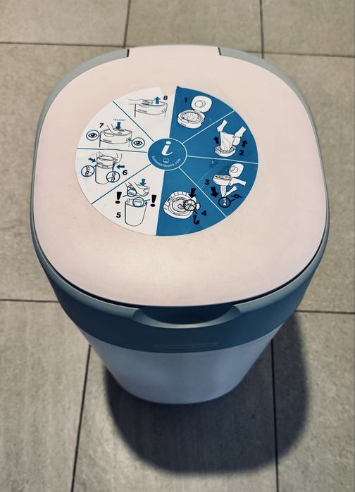 Cos Pentru Scutece Tommee Tippee Sangenic Twist and Click+set rezerve