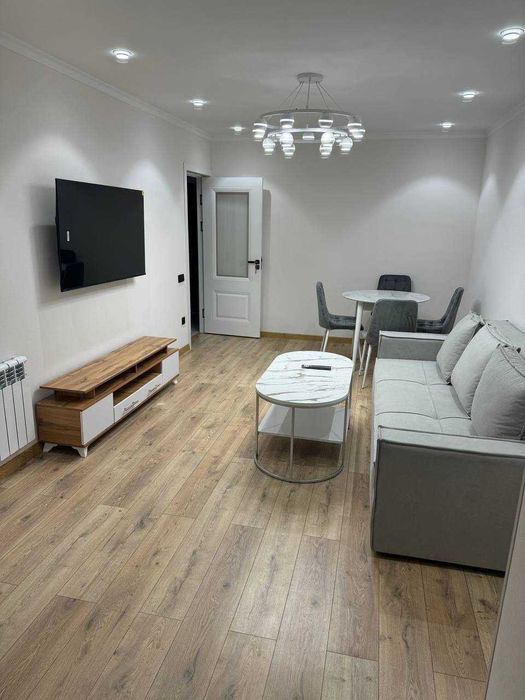 Госпитальный 77-серия 2(3)-комн 2/4 60 м² кирпич евроремонт меб/тех