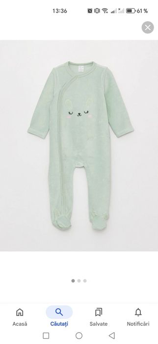 Set pijama + salopeta plusata
