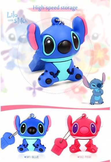 Голям Плюшен Стич + ПОДАРЪК Флашка, Играчка Стич 80 / 100см Stitch