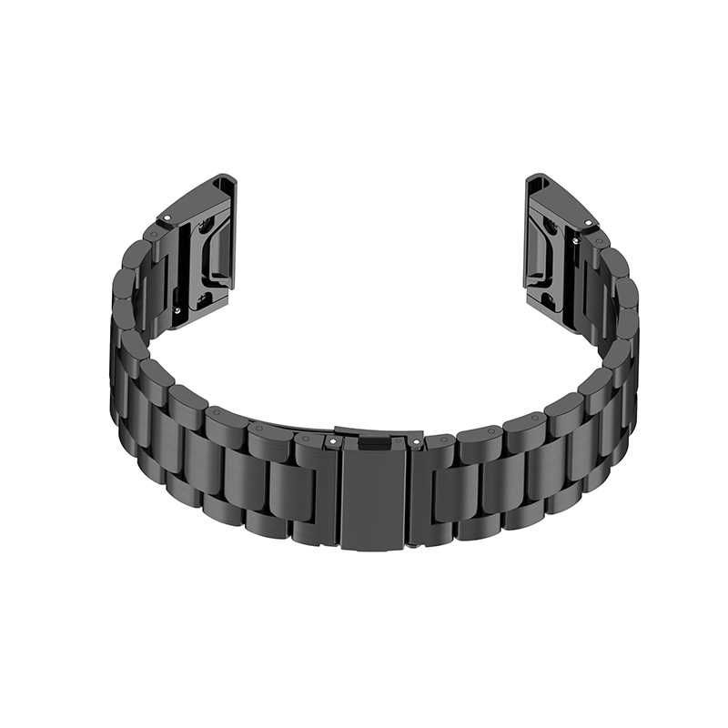 Метална каишка верижка Garmin Fenix Instinct 2 3 4 5X 6 7X 8 Plus Pro